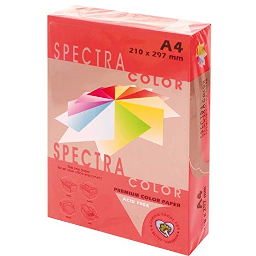 SPECTRA IT250 – Rolle Fluo, 500 Blatt, A4, rot SPECTRA IT250 – Rolle Fluo, 500 Blatt, A4, rot von Spectra