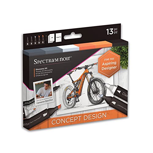Spectrum Noir SPECN-DISC Marker Pen Discovery Kit-Concept Design, Einheitsgröße von Spectrum Noir