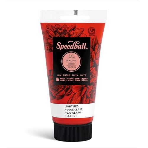Speedball 003511 75 cc wasserlösliche Blocktinte, hellrot, Holz, 2.5 FL oz Speedball 003511 75 cc wasserlösliche Blocktinte, hellrot, Holz, 2.5 FL oz von Speedball