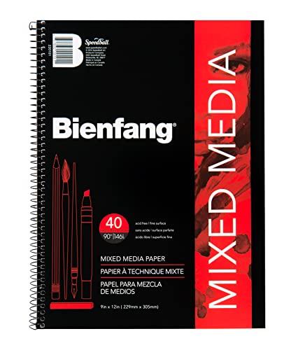 Speedball Art Products Bienfang Mixed Media Papier Pad 9 Zoll x 12 Zoll, 40 Blatt Speedball Art Products Bienfang Mixed Media Papier Pad 9 Zoll x 12 Zoll, 40 Blatt von Speedball