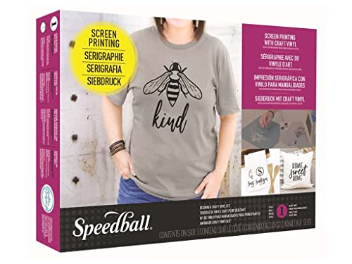 Speedball Beginner Screen Printing Craft Vinyl Kit- Speedball Beginner Screen Printing Craft Vinyl Kit- von Speedball