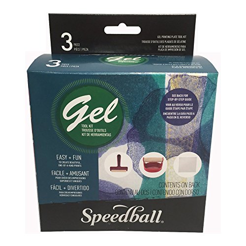 Speedball Printing Tool Kit Gel-Druck-Set, Gummi, Mehrfarbig, Single Craft Speedball Printing Tool Kit Gel-Druck-Set, Gummi, Mehrfarbig, Single Craft von Speedball