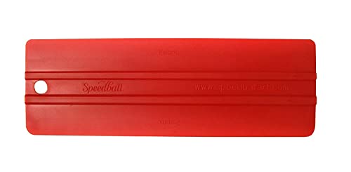 Speedball Red Baron Rakel, zweischneidig, 22,9 cm für Stoff- und Papier-Siebdruck von Speedball