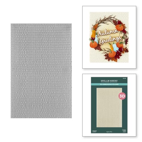 3D-Prägeschablone mit Noppen aus der Texture & Foliage Kollektion von Suzanne Hue von Spellbinders