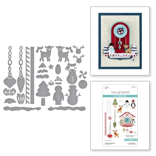 Chiming Christmas Etched Stanzformen aus der Cuckoo Cottage Collection Chiming Christmas Etched Stanzformen aus der Cuckoo Cottage Collection von Spellbinders