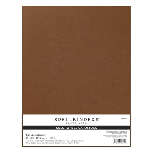 ColorWheel Karton, A4, 10 Blatt ColorWheel Karton, A4, 10 Blatt von Spellbinders