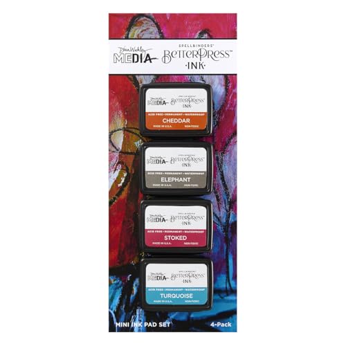 Dina's Faves BetterPress Ink Mini Set von Dina Wakley Dina's Faves BetterPress Ink Mini Set von Dina Wakley von Spellbinders