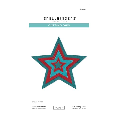 Essentielle Sterne geätzte Stanzformen aus der All About Christmas Collection von Lisa Horton Essentielle Sterne geätzte Stanzformen aus der All About Christmas Collection von Lisa Horton von Spellbinders