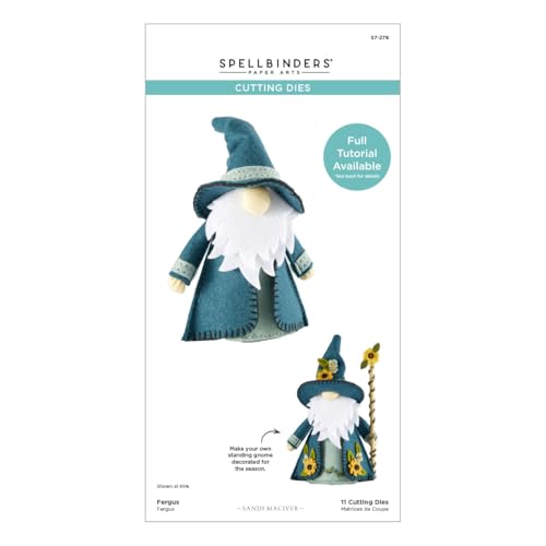 Geätzte Fergus-Stanzformen aus der 3D-Filz-Dekor-Kollektion von Sandi Maciver Geätzte Fergus-Stanzformen aus der 3D-Filz-Dekor-Kollektion von Sandi Maciver von Spellbinders