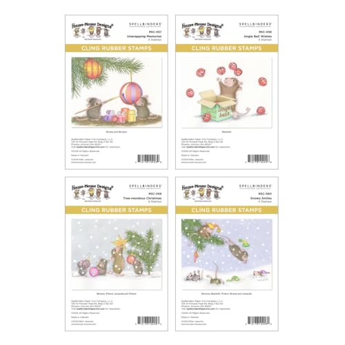 House-Mouse Tree-mendous Weihnachts-Sammler-Set von Spellbinders