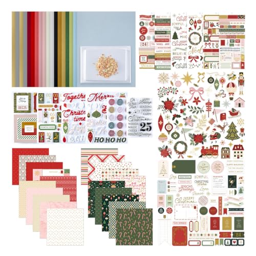 Merry Moments Limited Edition Holiday Cardmaking Kit 2025 Merry Moments Limited Edition Holiday Cardmaking Kit 2025 von Spellbinders