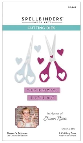 Sharons Schere geätzte Stanzformen zu Ehren von Sharon Klima Sharons Schere geätzte Stanzformen zu Ehren von Sharon Klima von Spellbinders