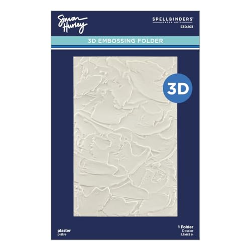 Spellbinders 3D Embossing Folder By Simon Hurley-Plaster, Birthday Bash Spellbinders 3D Embossing Folder By Simon Hurley-Plaster, Birthday Bash von Spellbinders