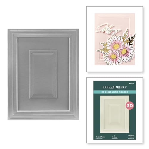 Spellbinders 3D-Prägeschablone mit geformtem Rahmen aus der Yana's Daisies-Kollektion von Yana Smakula Spellbinders 3D-Prägeschablone mit geformtem Rahmen aus der Yana's Daisies-Kollektion von Yana Smakula von Spellbinders