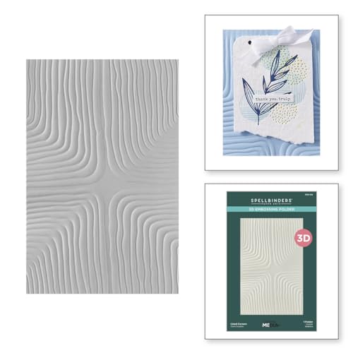 Spellbinders 3D-Prägeschablone mit linierten Ecken aus der Modern Botanicals Kollektion von Dina Wakley Spellbinders 3D-Prägeschablone mit linierten Ecken aus der Modern Botanicals Kollektion von Dina Wakley von Spellbinders