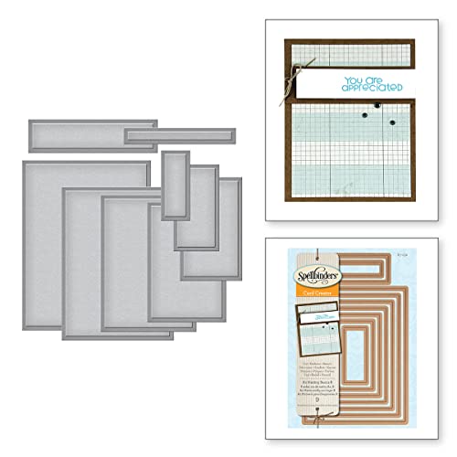 Spellbinders A-2 Mattierung Basics B Nestabilities Card Creator Stanzform von Spellbinders