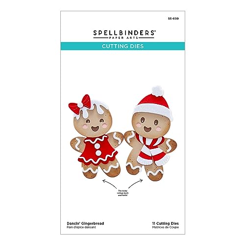 Spellbinders Dancin' Gingerbread Stanzformen aus der Dancin' Christmas Collection von Spellbinders