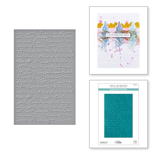 Spellbinders Dina Wakley Prägeschablone mit gekritzelten Buchstaben aus der Collaged Birds Collection Spellbinders Dina Wakley Prägeschablone mit gekritzelten Buchstaben aus der Collaged Birds Collection von Spellbinders
