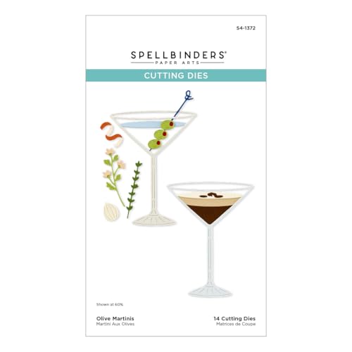 Spellbinders Etched Dies From Happy Hour-Olive Martinis Spellbinders Etched Dies From Happy Hour-Olive Martinis von Spellbinders
