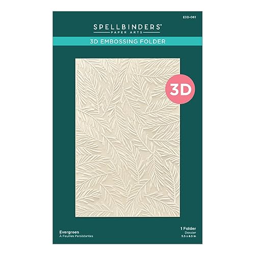 Spellbinders Evergreen 3D-Prägeschablone aus der Sealed for Christmas Collection Spellbinders Evergreen 3D-Prägeschablone aus der Sealed for Christmas Collection von Spellbinders