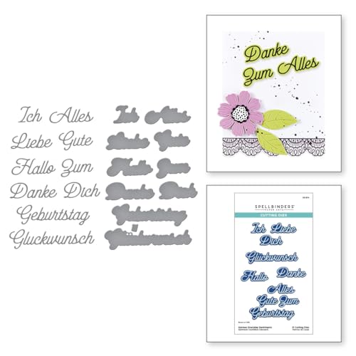Spellbinders Geätzte Stanzformen für den deutschen Alltag aus der International Sentiments Collection Spellbinders Geätzte Stanzformen für den deutschen Alltag aus der International Sentiments Collection von Spellbinders