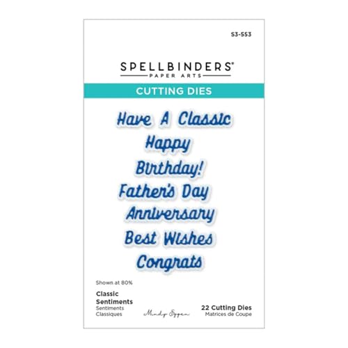 Spellbinders Klassische Stanzformen aus der Classic Road Legends Kollektion von Mindy Eggen von Spellbinders