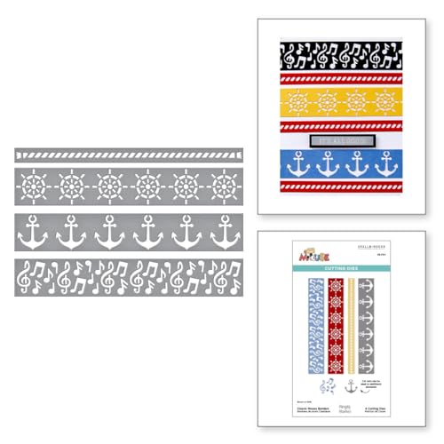 Spellbinders Klassische Stanzschablonen mit Mausrändern aus der Say Cheese Classic Mouse Kollektion von Spellbinders