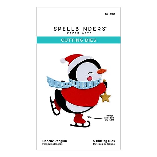 Spellbinders S3-482 Dancin' Penguin geätzte Stanzformen Spellbinders S3-482 Dancin' Penguin geätzte Stanzformen von Spellbinders