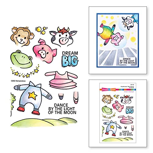 Spellbinders STP-176 Stampendous FransFormer Moon Dance Transparente Stempel Spellbinders STP-176 Stampendous FransFormer Moon Dance Transparente Stempel von Spellbinders
