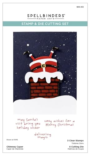 Transparentes Stempel- und Stanzformen-Set aus der Merry Mischief-Kollektion Transparentes Stempel- und Stanzformen-Set aus der Merry Mischief-Kollektion von Spellbinders