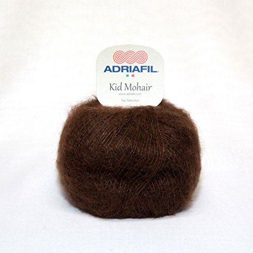 Sperenza Kid Mohair Braun 15 80% Mohair 20% Nylon Garn von Sperenza