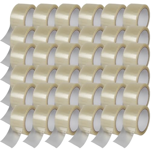 Sperling - Paketband, Packband, Klebeband für Versand von Paketen und Kartons, Umzug, Lagerung und Büro - Transparent - Leise abrollend 50mm x 66m ca. 50µm (36 Rollen) von Sperling