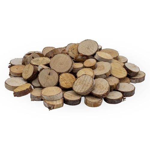 Birkenholzscheibe mit Rinde klein Echtholz 3 cm - 70-90 Stück - Birken Baumscheibe zum Basten und Dekorieren - DIY Holzscheibe Birkenscheibe Naturholz Scheibe Hölzerne Hochzeit Tischschilder Birkenholzscheibe mit Rinde klein Echtholz 3 cm - 70-90 Stück - Birken Baumscheibe zum Basten und Dekorieren - DIY Holzscheibe Birkenscheibe Naturholz Scheibe Hölzerne Hochzeit Tischschilder von Spetebo