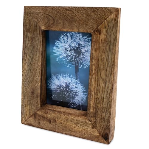 Mango Fotorahmen zum Stellen und Hängen - für 10 x 15 cm - Holz Bilderrahmen rechteckig für Hochformat Fotos - Tisch Deko Fotohalter Portaitrahmen Wechselrahmen Bildergalerie vertikal Mango Fotorahmen zum Stellen und Hängen - für 10 x 15 cm - Holz Bilderrahmen rechteckig für Hochformat Fotos - Tisch Deko Fotohalter Portaitrahmen Wechselrahmen Bildergalerie vertikal von Spetebo