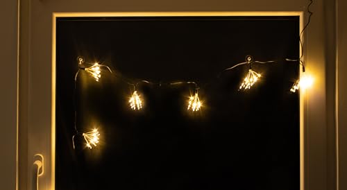 Spetebo LED Deko Lichterkette mit Lichterbüscheln warm weiß - 200 cm / 70 LED - Garten Deko Beleuchtung - Outdoor Büschel Lichtervorhang mit Timer Batterie betrieben für Außen Spetebo LED Deko Lichterkette mit Lichterbüscheln warm weiß - 200 cm / 70 LED - Garten Deko Beleuchtung - Outdoor Büschel Lichtervorhang mit Timer Batterie betrieben für Außen von Spetebo
