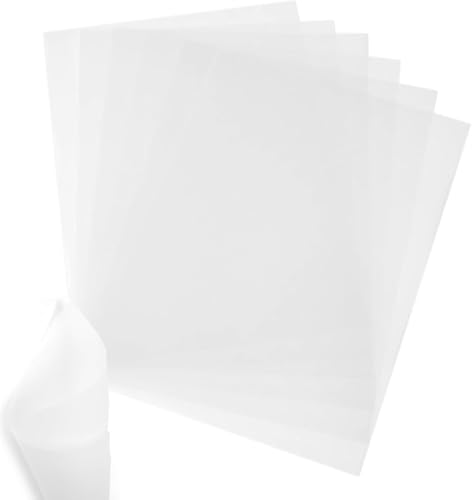 100 Stück Transparentpapier Bedruckbar,Pergamentpapier zum Bedrucken,Transparentpapier A4 Weiß,Pauspapier,Architektenpapier,zum Bedrucken Schneiden Mit Cutter,Laser,Stencilburner und Plotter von SpetngSake