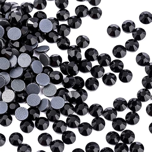 1440 Stücke Strasssteine Schwarz,3.8-4mm Glitzersteine Schwarz Glas,Runde Schwarze Glitzersteine,Selbstklebend Schwarze Strasssteine,Flache Rhinestones für Nagel Kleidung Schuhe DIY Handwerk 1440 Stücke Strasssteine Schwarz,3.8-4mm Glitzersteine Schwarz Glas,Runde Schwarze Glitzersteine,Selbstklebend Schwarze Strasssteine,Flache Rhinestones für Nagel Kleidung Schuhe DIY Handwerk von SpetngSake