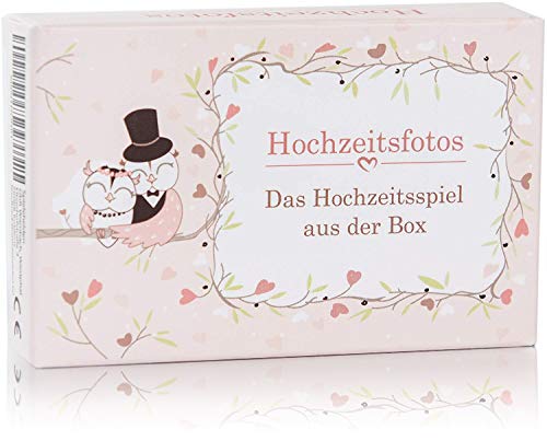 Spielehelden Hochzeitsfotos: Tolles Foto Game zur Hochzeit – Hochzeitsspiel mit kreativen Fotoaufgaben für die Gäste – Außergewöhnliche Hochzeitsgeschenke von Spielehelden