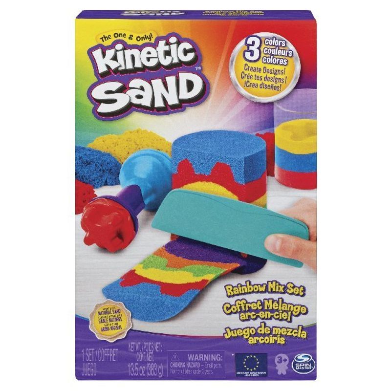 Kinetic Sand Rainbow Mix Set von Spin Master Kinetic Sand