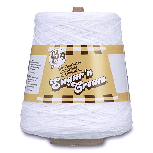 Lily Sugar'n Cream Garn, weiß, 1 Stück Lily Sugar'n Cream Garn, weiß, 1 Stück von Lily