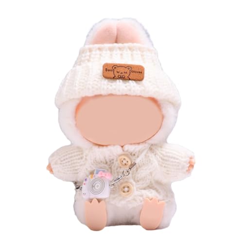 3-teilige Kleidung und Zubehör für 17 cm große Puppen, inklusive Strickmütze, Pullovertasche oder Kamera für Mädchen, Jungen, Kindergeburtstagsgeschenk, 17 cm Puppenkleidungsset für Puppenzubehör 3-teilige Kleidung und Zubehör für 17 cm große Puppen, inklusive Strickmütze, Pullovertasche oder Kamera für Mädchen, Jungen, Kindergeburtstagsgeschenk, 17 cm Puppenkleidungsset für Puppenzubehör von SpirWoRchlan