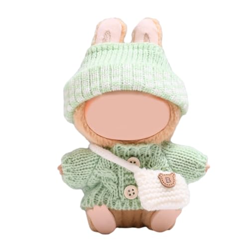 3-teilige Kleidung und Zubehör für 17 cm große Puppen, inklusive Strickmütze, Pullovertasche oder Kamera für Mädchen, Jungen, Kindergeburtstagsgeschenk, 17 cm Puppenkleidungsset für Puppenzubehör 3-teilige Kleidung und Zubehör für 17 cm große Puppen, inklusive Strickmütze, Pullovertasche oder Kamera für Mädchen, Jungen, Kindergeburtstagsgeschenk, 17 cm Puppenkleidungsset für Puppenzubehör von SpirWoRchlan