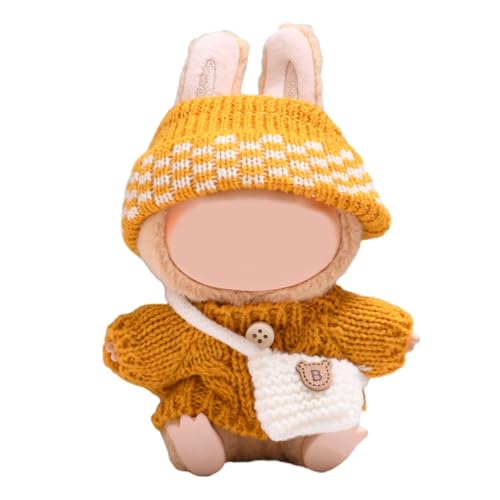 3-teilige Kleidung und Zubehör für 17 cm große Puppen, inklusive Strickmütze, Pullovertasche oder Kamera für Mädchen, Jungen, Kindergeburtstagsgeschenk, 17 cm Puppenkleidungsset für Puppenzubehör 3-teilige Kleidung und Zubehör für 17 cm große Puppen, inklusive Strickmütze, Pullovertasche oder Kamera für Mädchen, Jungen, Kindergeburtstagsgeschenk, 17 cm Puppenkleidungsset für Puppenzubehör von SpirWoRchlan