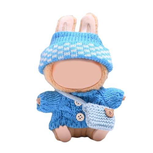 3-teilige Kleidung und Zubehör für 17 cm große Puppen, inklusive Strickmütze, Pullovertasche oder Kamera für Mädchen, Jungen, Kindergeburtstagsgeschenk, 17 cm Puppenkleidungsset für Puppenzubehör 3-teilige Kleidung und Zubehör für 17 cm große Puppen, inklusive Strickmütze, Pullovertasche oder Kamera für Mädchen, Jungen, Kindergeburtstagsgeschenk, 17 cm Puppenkleidungsset für Puppenzubehör von SpirWoRchlan