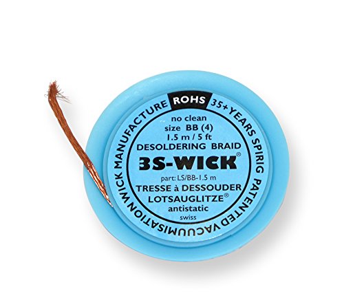 Spirig 3S-Wick Lotsauglitze 2,7 mm auf 1,5 m Antistatikspule, WICK2.7-1.5 von Spirig