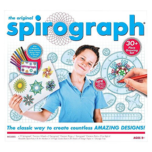 Spirograph - 33978 - Kit mit Filzstiften - Bastelset von Spirograph