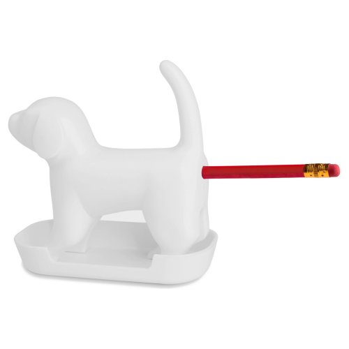 Splash Brands 8037-1 Bleistiftanspitzer Bellender Hund mit Sounds, weiß von Splash Brands