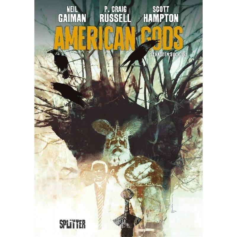 Schatten Buch 1 / 2 / American Gods Bd.1 - Neil Gaiman, P. Craig Russel, Gebunden von Splitter