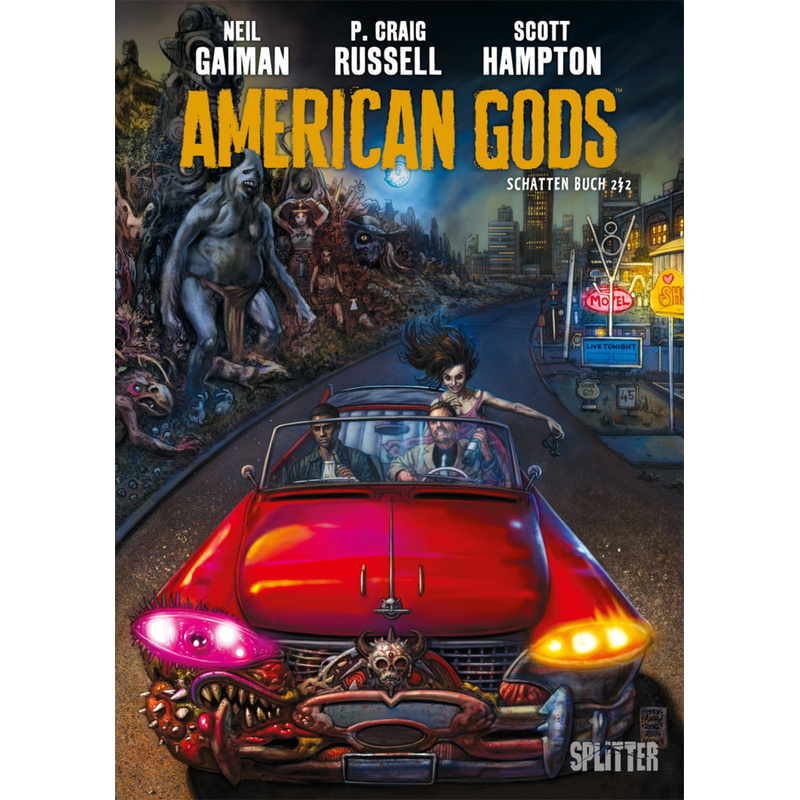 Schatten Buch 2 / 2 / American Gods Bd.2 - Neil Gaiman, P. Craig Russel, Gebunden von Splitter
