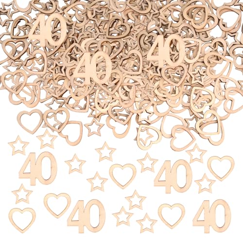 150 Holz Konfetti-Tabletten Geburtstag Deko, Mann Und Frau Konfetti streudeko geburtstag, Kann Als Tortendeko, Tischdeko Und Wanddekorationen Zum Geburtstagen Usw 150 Holz Konfetti-Tabletten Geburtstag Deko, Mann Und Frau Konfetti streudeko geburtstag, Kann Als Tortendeko, Tischdeko Und Wanddekorationen Zum Geburtstagen Usw von Sploziia